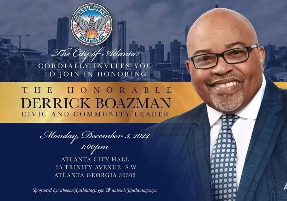 Reposted from @1380waok Shout out to our very own Derrick Boazman. He will be honored as Atlanta’s C