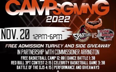 The 10th Annual Turkey 🦃 Classic & Campsgiving is coming Sunday Nov. 20th – presented by @georgiaspartans, @campsgiving, and @payusa!