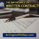 Avoid-misunderstandings-and-disputes-with-written-contracts-for-your-small-business-on-ArringtonPhillips