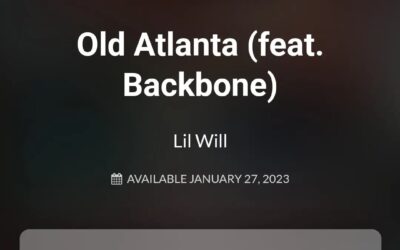 Pre-save my new single by @willstreetjones “Old Atlanta (feat. @backbone_dungeon_family @queuebeats